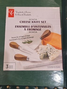✨️Free With Purchase✨️ President's Choice 3 Piece Cheese Knife Set